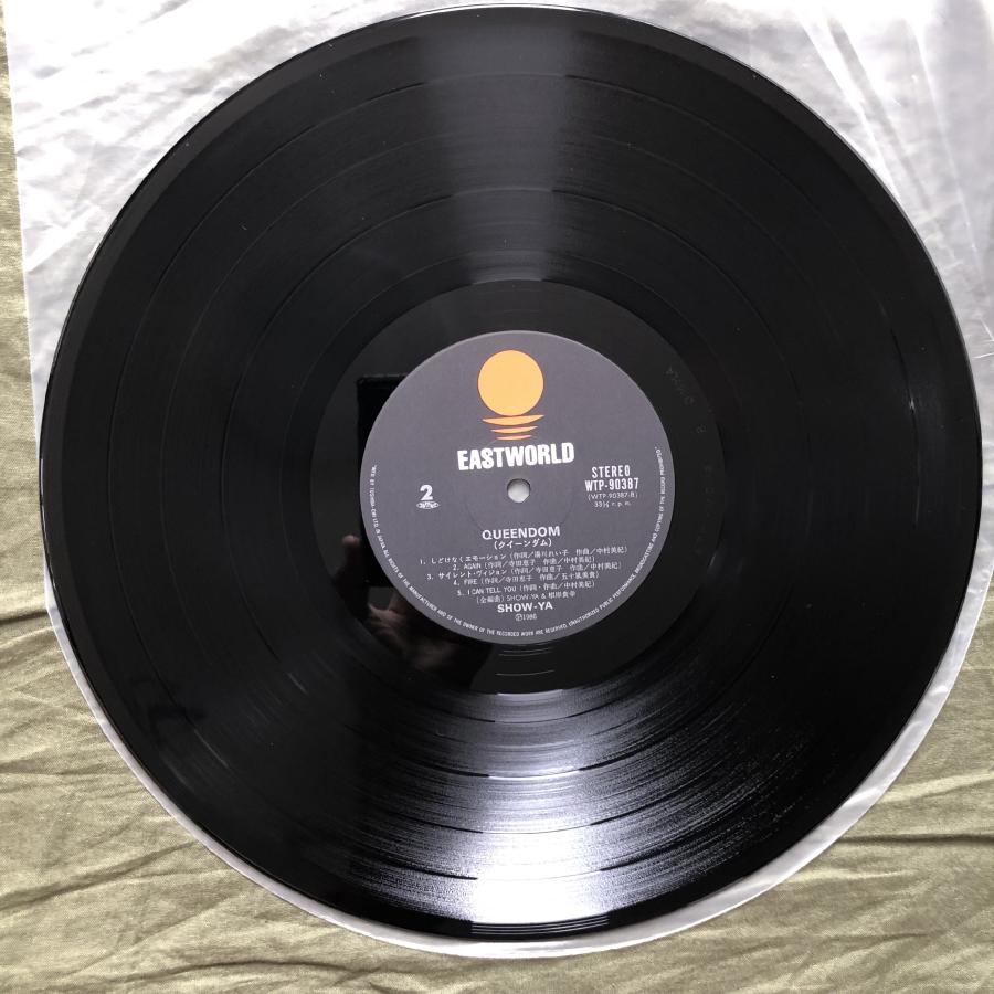 美盤 美ジャケ 美品 1986年 ショーヤ SHOW-YA LPレコード クイーンダム