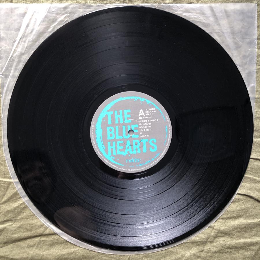 【美盤】ブルーハーツ『THE BLUE HEARTS』MEL-20 初版レコード 美盤 美ジャケ 1987年 MEL-20 オリジナルリリース盤 ザ