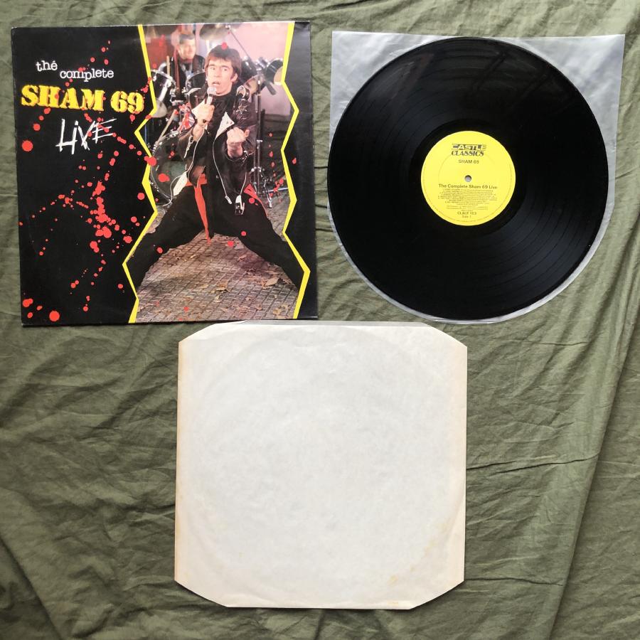 良盤 1989年 英国 本国オリジナルリリース盤 シャム69 Sham 69 LP