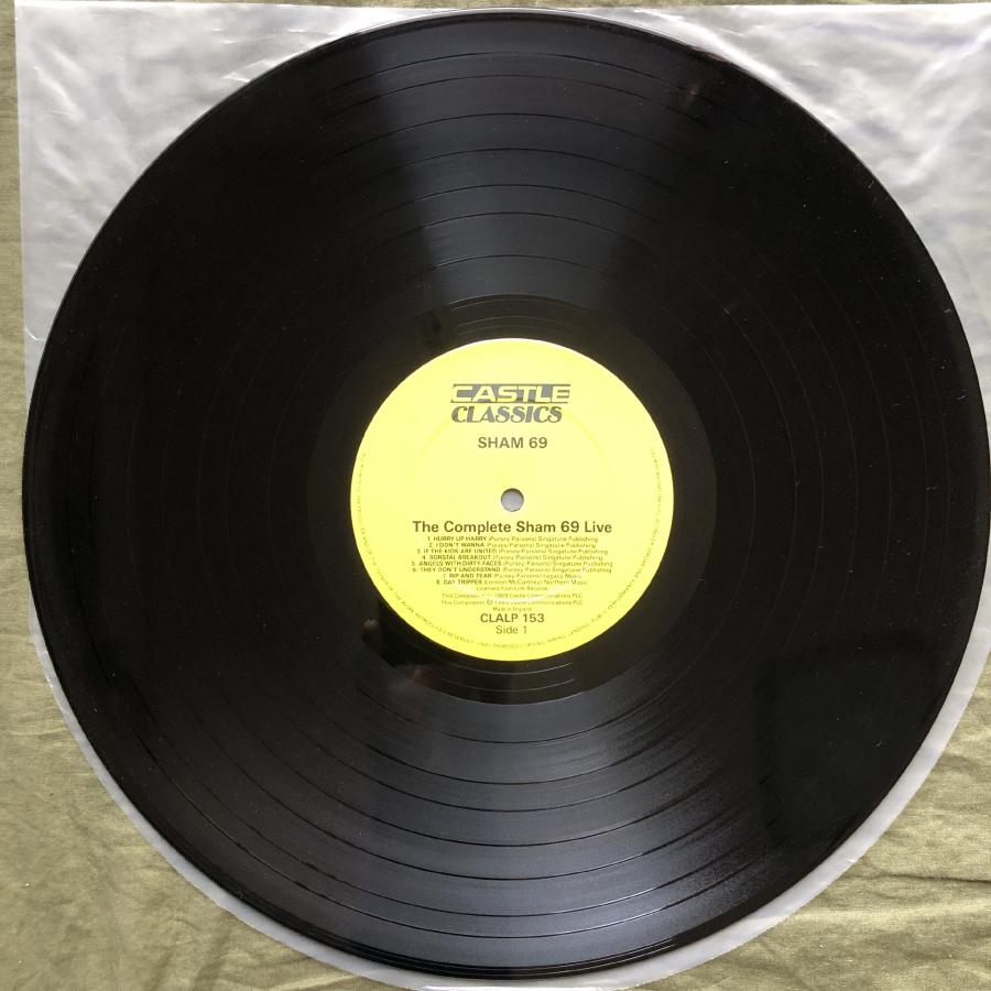 良盤 1989年 英国 本国オリジナルリリース盤 シャム69 Sham 69 LP