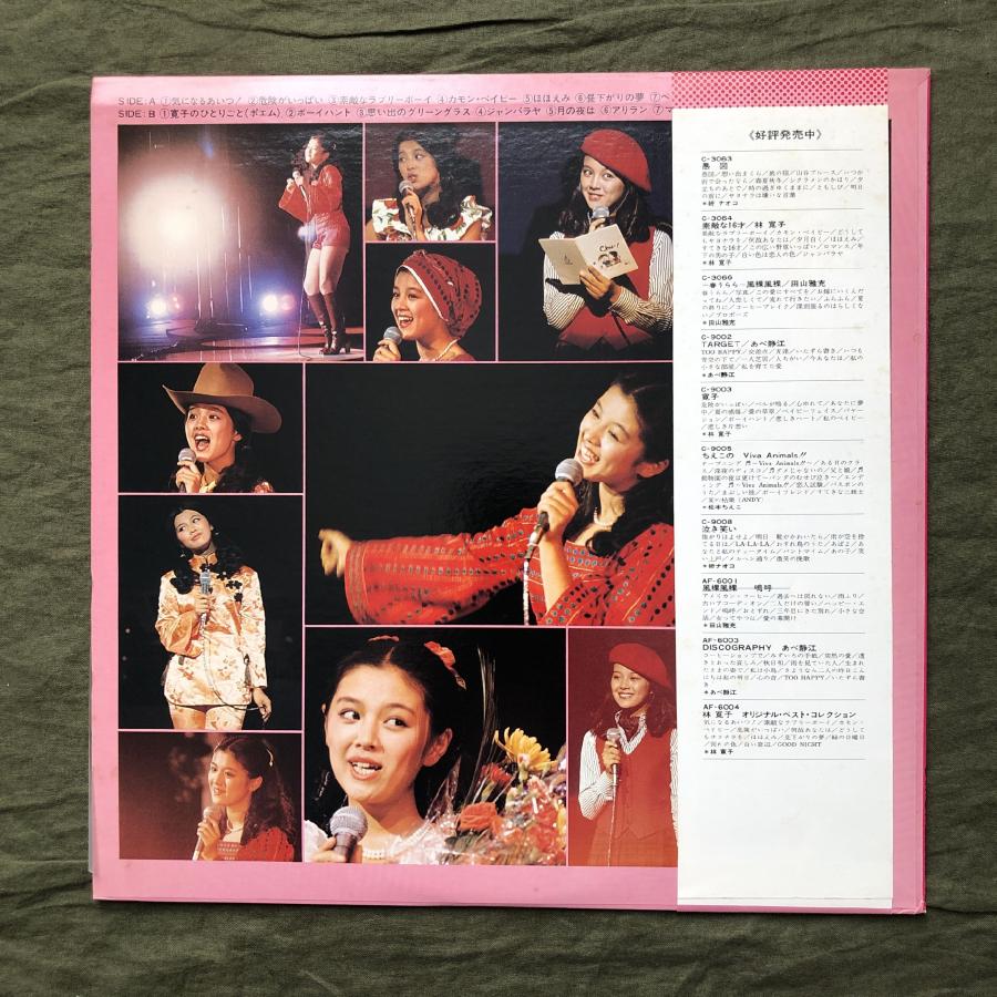 傷なし美盤 美ジャケ 激レア 1976年 国内盤 オリジナルリリース盤 林
