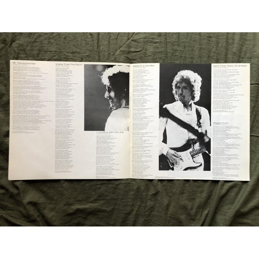 美盤 1979年 英国初盤 ボブ・ディラン Bob Dylan 2枚組LPレコード