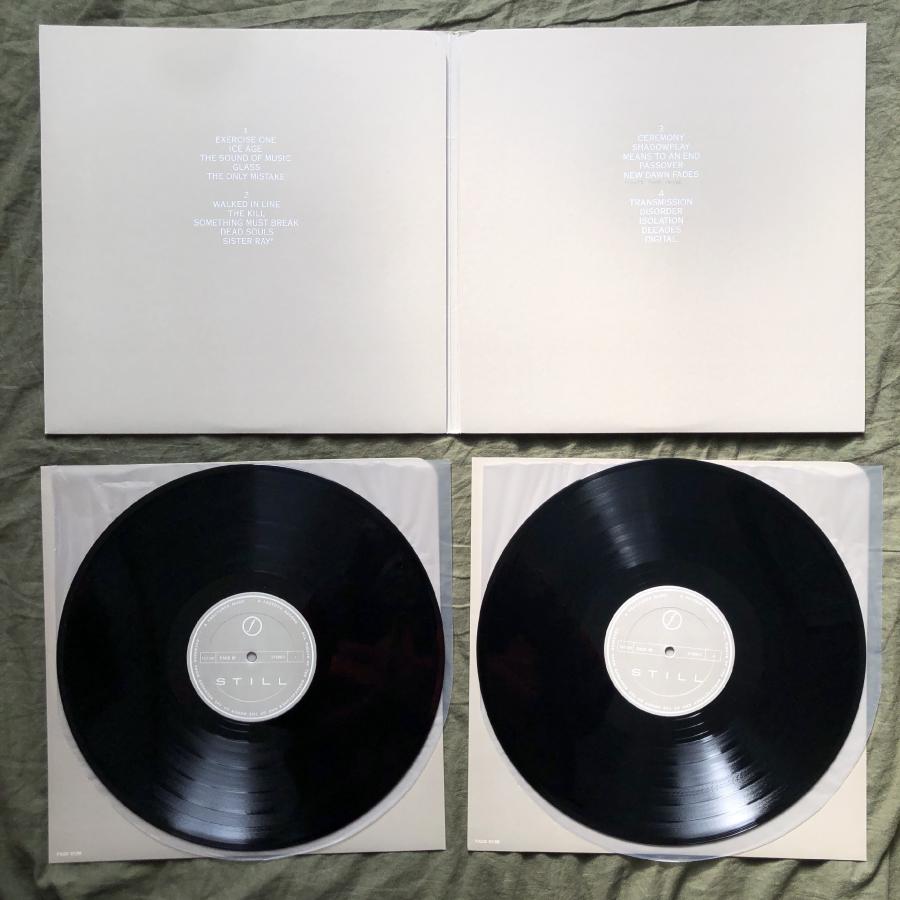 傷なし美盤 美ジャケ 新品並み 1981年 カナダ盤 ジョイ・ディヴィジョン Joy Division 2枚組LPレコード スティル Still: Ian Curtis