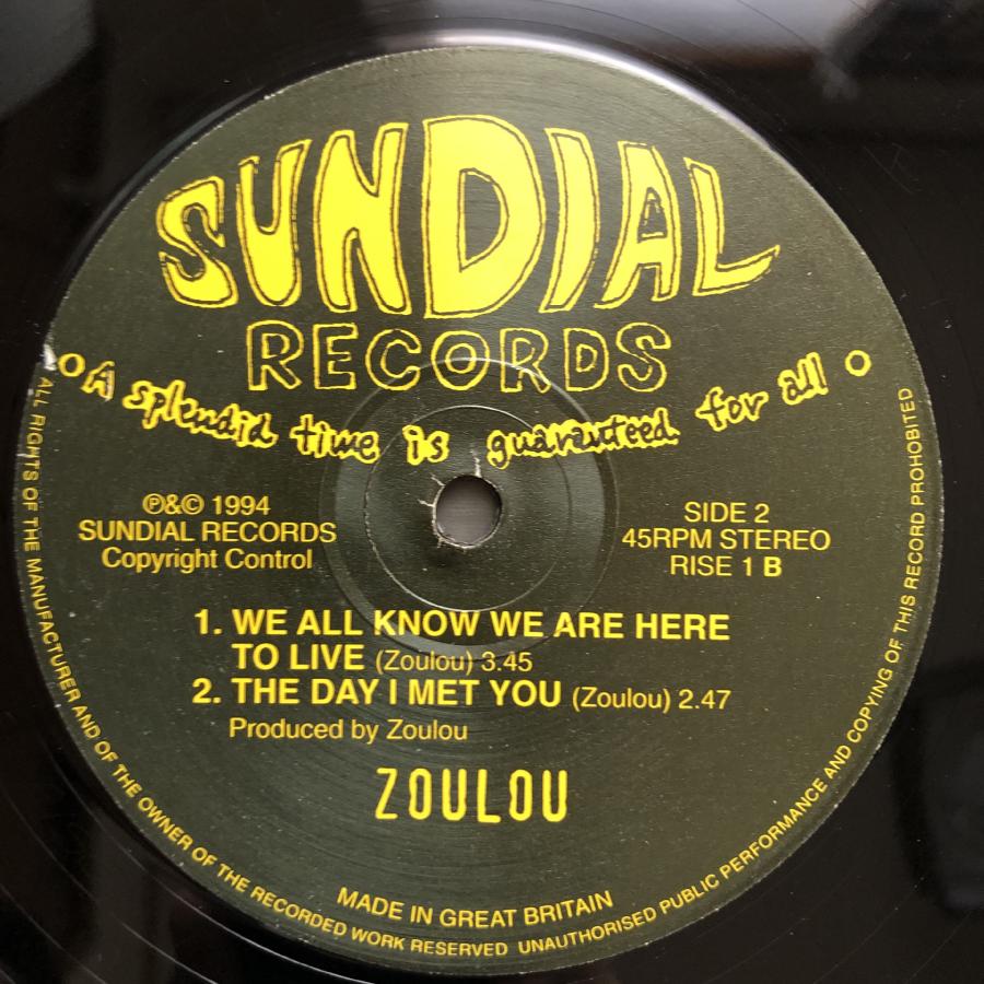 美盤 良ジャケ 超貴重盤 1994年 英国オリジナル盤 加瀬嗣 Zoulou 12