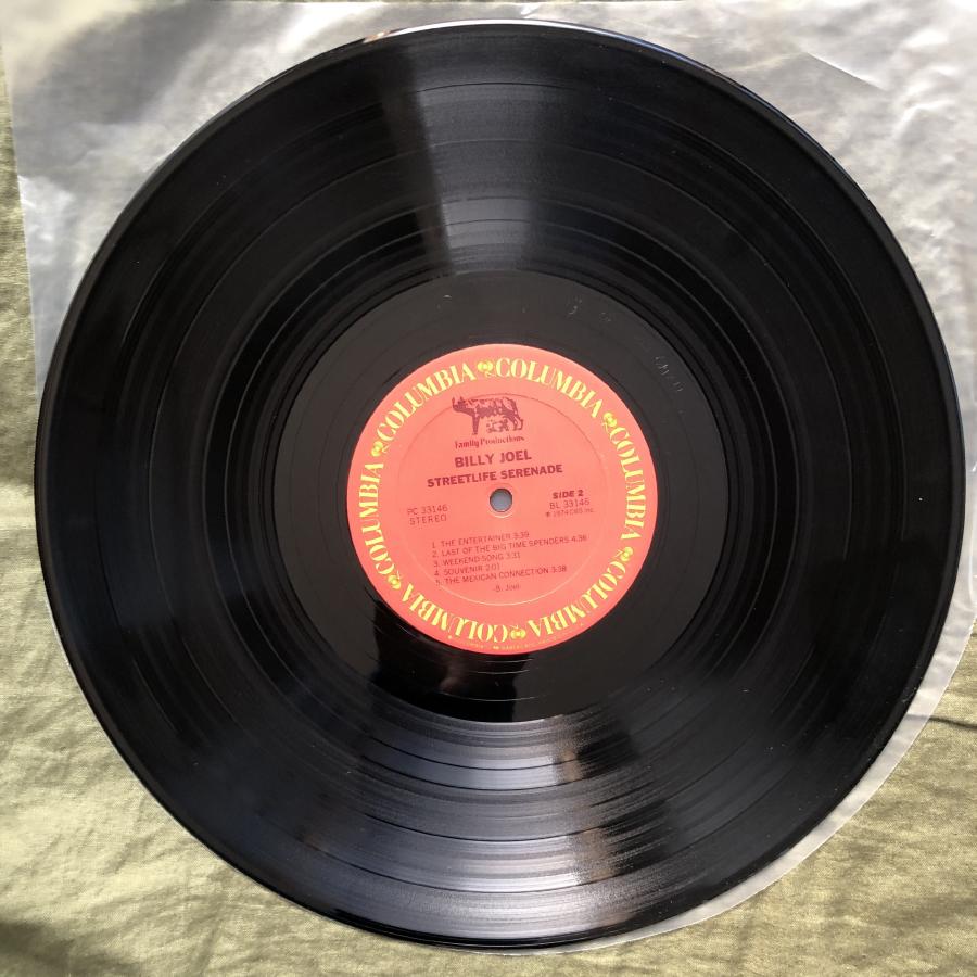 美盤 良ジャケ 1974年 PC 33146 米国 本国初盤 ビリー・ジョエル Billy Joel LPレコード Streetlife Serenade: William Smith シュリンク｜astrotunes｜08