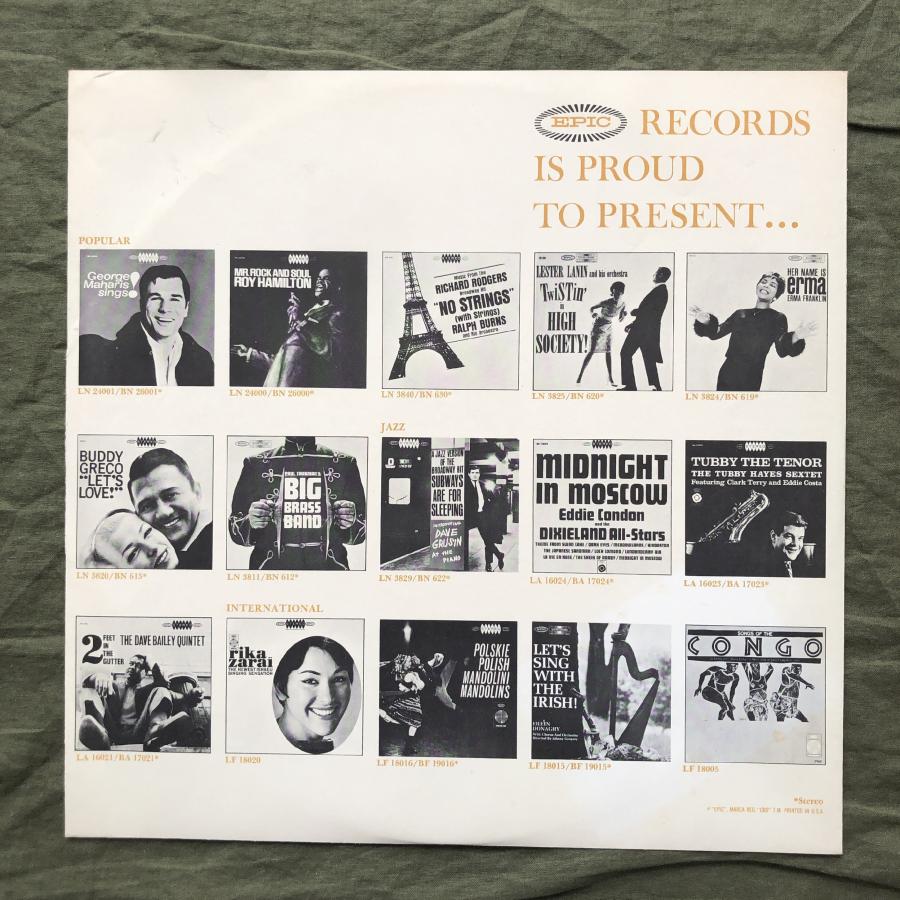 原信夫Collection 傷なし美盤 良ジャケ 1963年 米国 本国オリジナル盤 イリノイ・ジャケー Illinois Jacquet LPレコード S/T Kenny Burrell｜astrotunes｜06