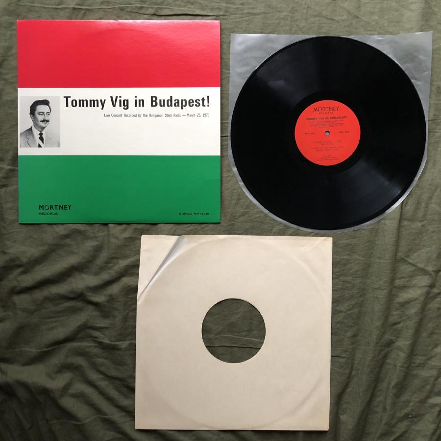 原信夫Collection 美ジャケ 超貴重盤 1971年 米国盤 オリジ盤 トミー・ヴィッグ Tommy Vig LPレコード Tommy Vig In Budapest! Vibraphone｜astrotunes｜05