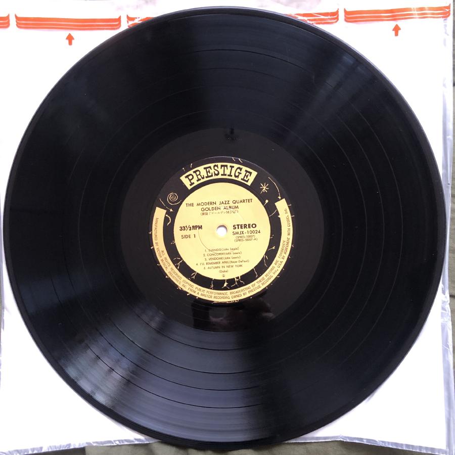 原信夫Collection 1971年 国内盤 LPレコード ゴールデンMJQ The Modern Jazz Quartet Golden Disk: John Lewis, Kenny Clarke,Milt Jackson｜astrotunes｜08