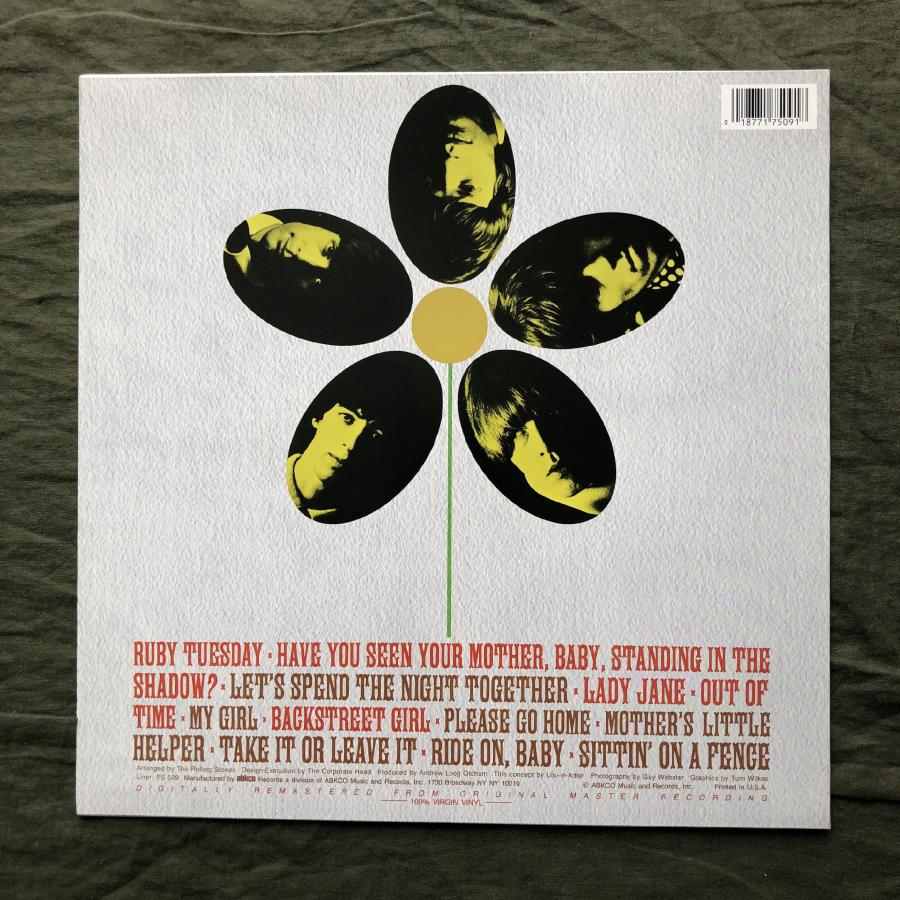 傷なし美盤 良ジャケ ABKCO PS-509 米国盤 Rolling Stones LPレコード