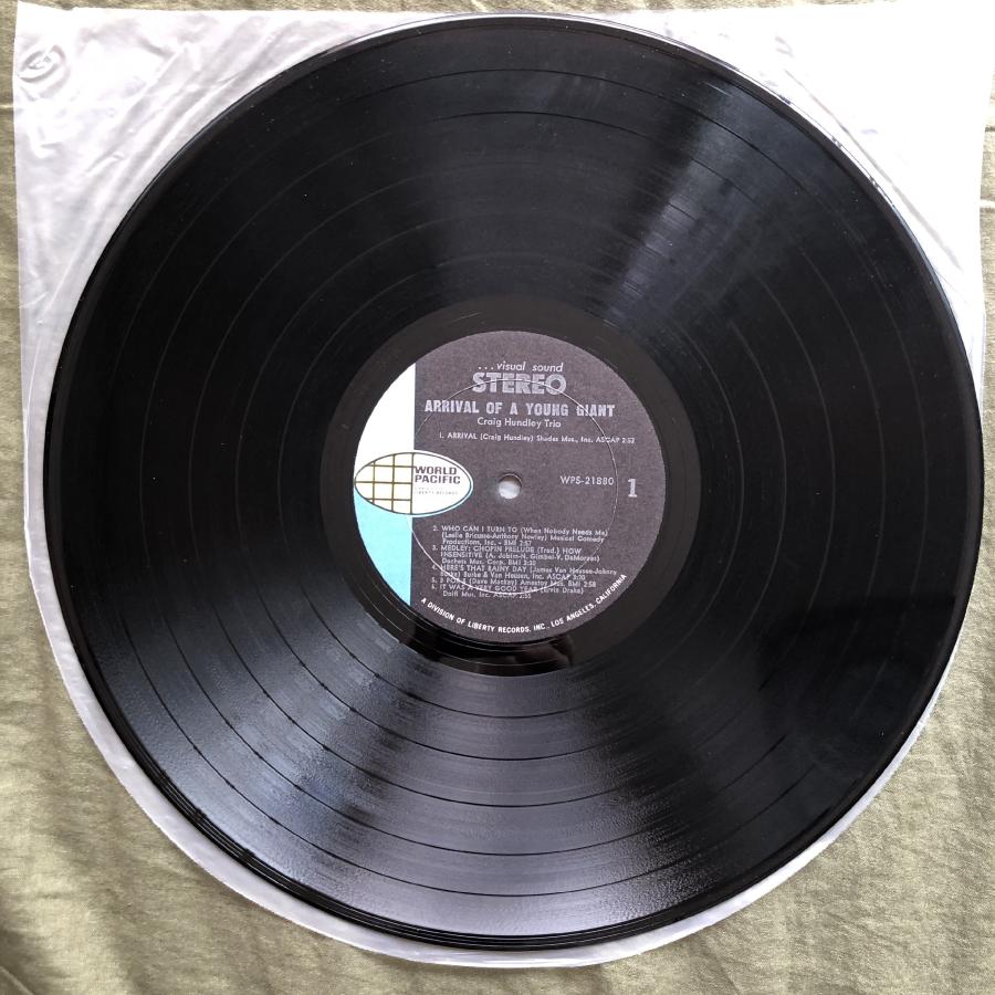 美盤 レア盤 1968年 米国 本国オリジ盤 クレイグ・ハンドリー・トリオ