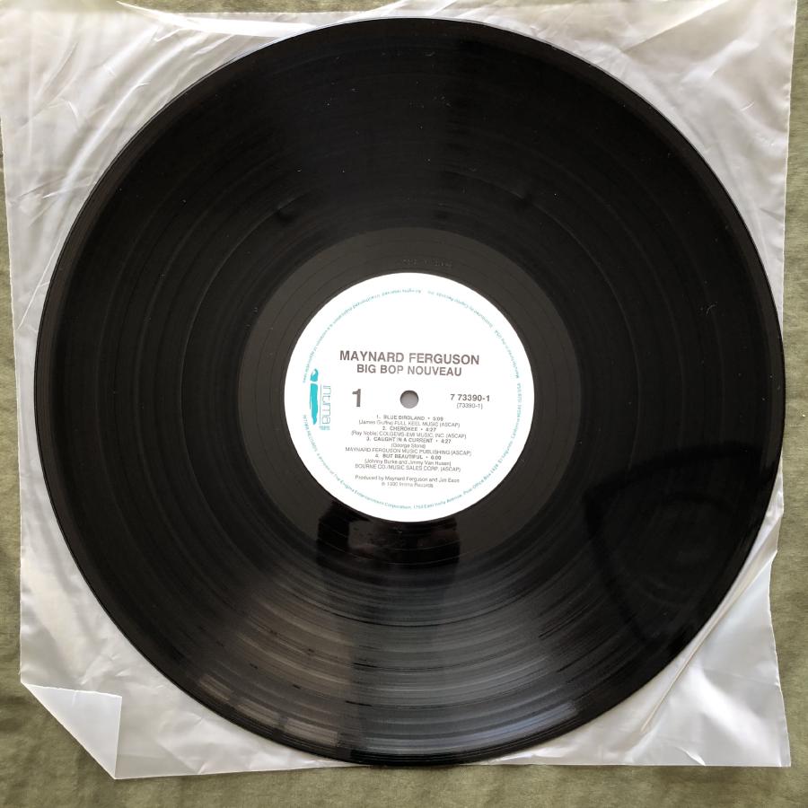 原信夫Collection 傷なし美盤 美ジャケ 激レア 1990年 米国 本国初盤 Maynard Ferguson LPレコード Big Bop Nouveau: David Tull ジャズ｜astrotunes｜08