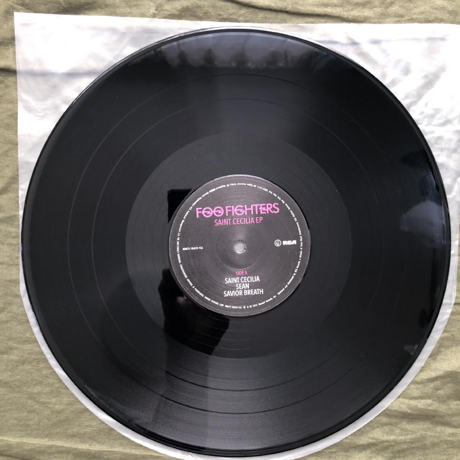 傷なし美盤 激レア 2016年 米国 本国オリジナル盤 フー・ファイターズ Foo Fighters LPレコード Miniアルバム Saint Cecilia EP Dave Grohl｜astrotunes｜07