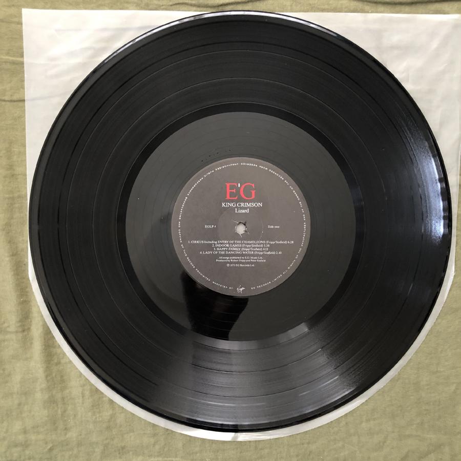 【美品/オリジナル盤】King Crimson 『Lizard』 レコード LP King Crimson Lizard (Elemental Mixes) Import 200g LP