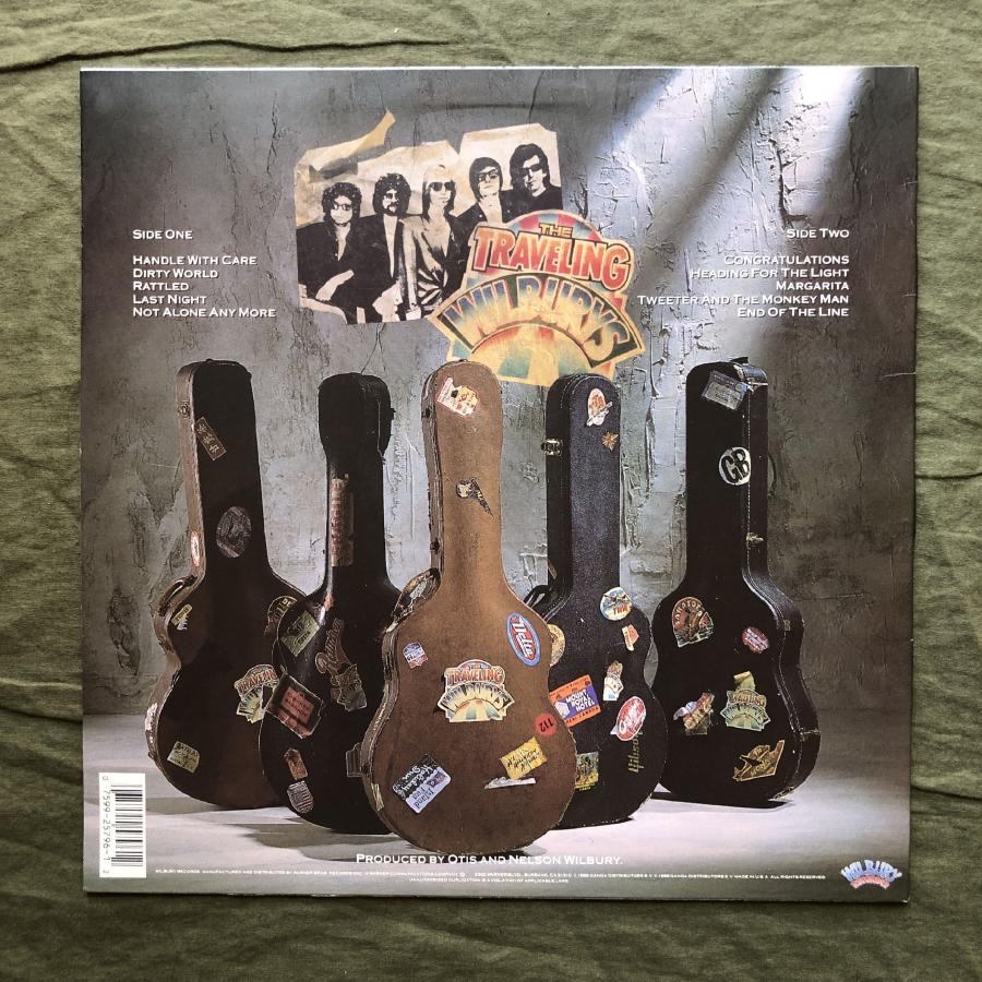 美盤 美ジャケ 美品 1988年 米国盤 Traveling Wilburys LPレコード