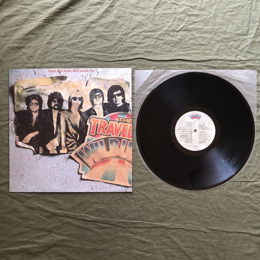 美盤 美ジャケ 美品 1988年 米国盤 Traveling Wilburys LPレコード