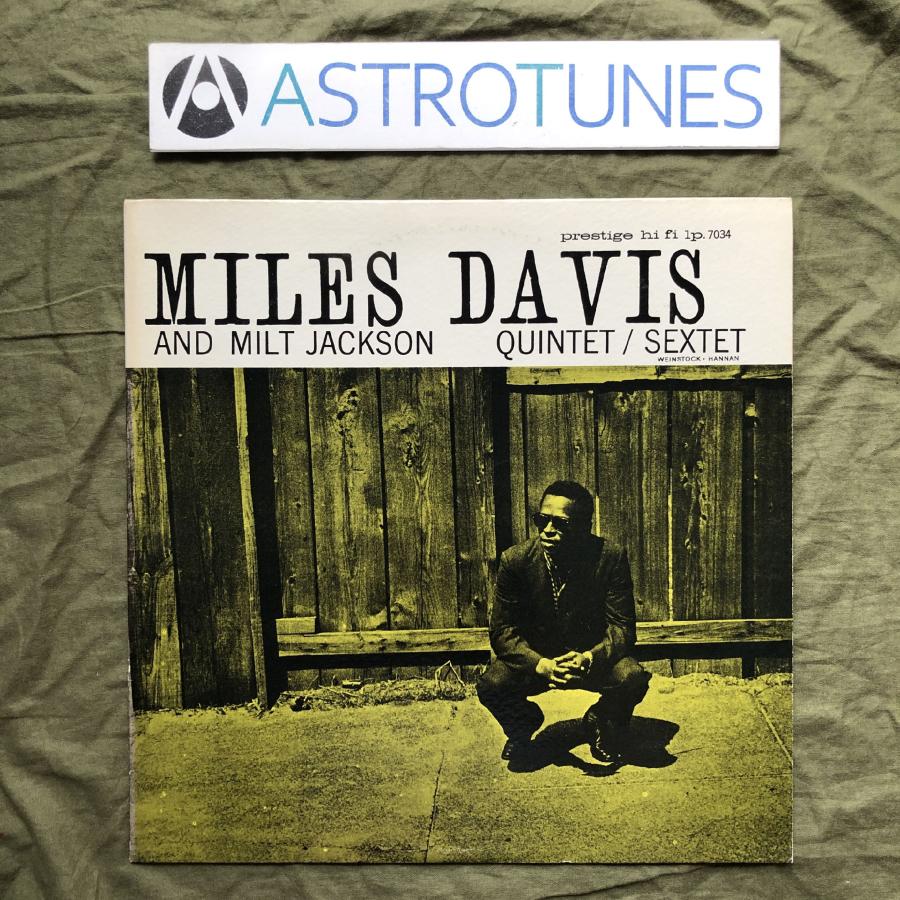 美盤 良ジャケ GH刻印 1982年 米国 本国盤 Miles Davis & Milt Jackson
