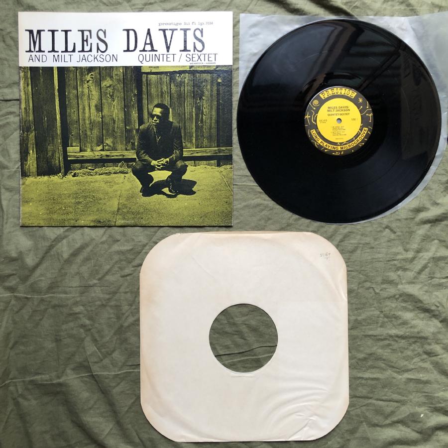 美盤 良ジャケ GH刻印 1982年 米国 本国盤 Miles Davis & Milt Jackson