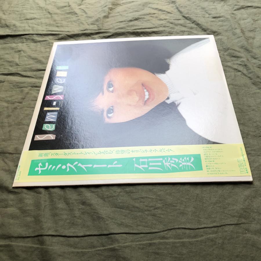 美盤 1983年 石川秀美 Hidemi Ishikawa LPレコード セミ・スイート