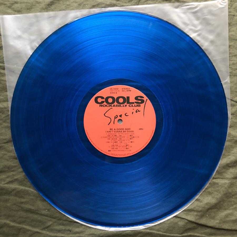 傷なし美盤 美ジャケ 美品 国内盤 クールス Cools カラーLPレコード