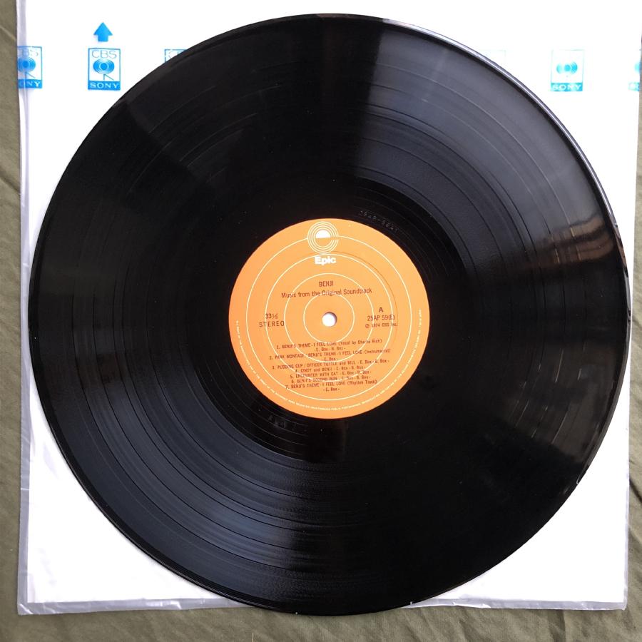 美盤 1976年 国内盤 サントラ Original Soundtrack LPレコード