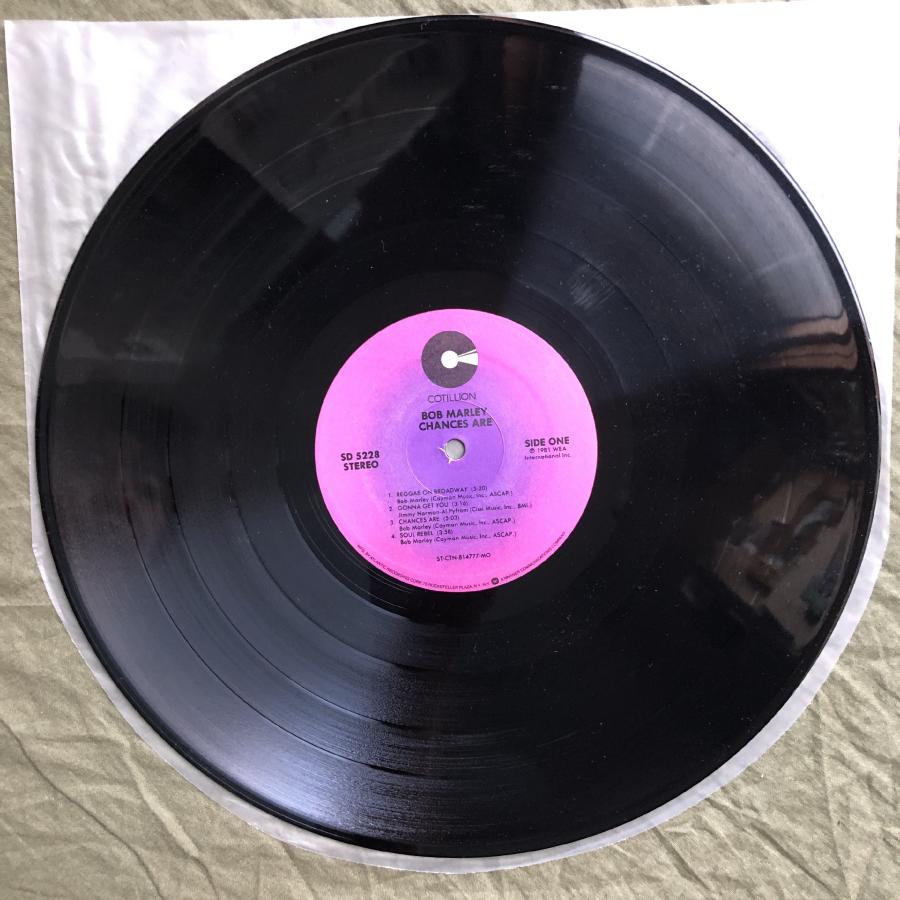 1981年 SD 5228 米国盤 ボブ・マーリー Bob Marley LPレコード Chances
