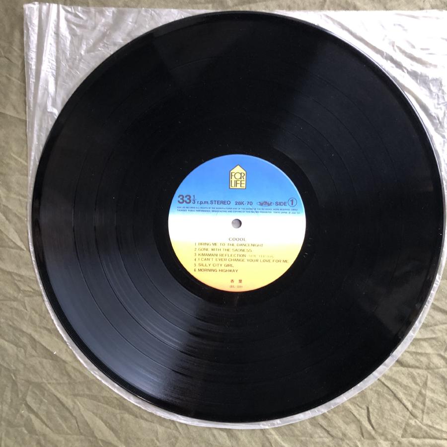 美盤 1984年 杏里 Anri LPレコード クール Coool シティポップ 角松