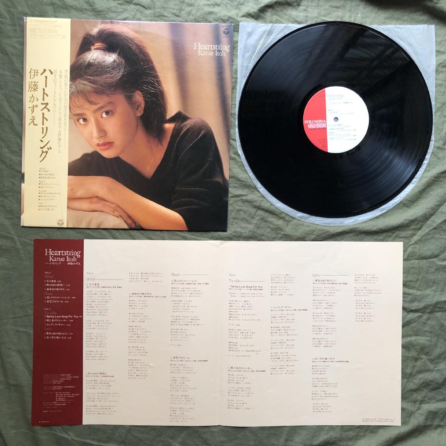 美盤 レア盤 1983年 伊藤かずえ Kazue Itoh LPレコード ハート