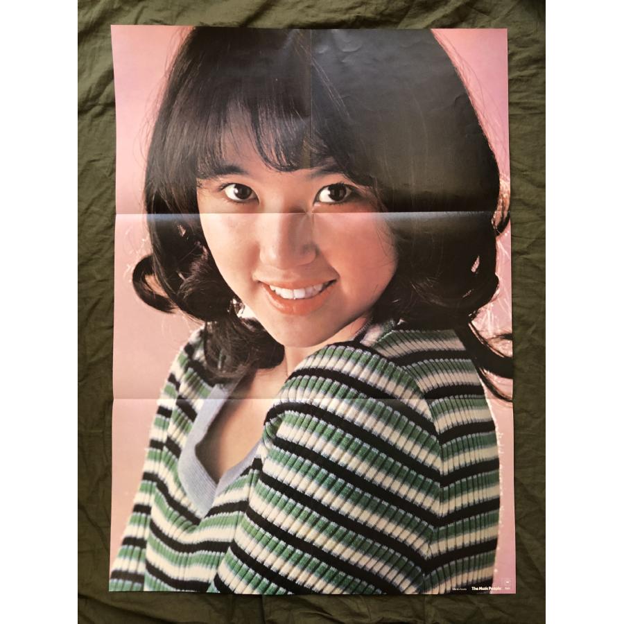 良盤 大型ポスター付 1973年 浅田美代子 Miyoko Asada LPレコード 赤い