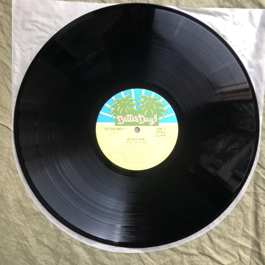 傷無美盤 1977年 渡辺香津美 LPレコード Olive's Step 帯付 Jazz
