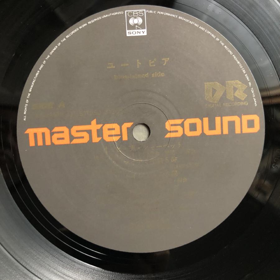 美盤 高音質MASTER SOUND 1983年 松田聖子 LPレコード ユートピア帯付