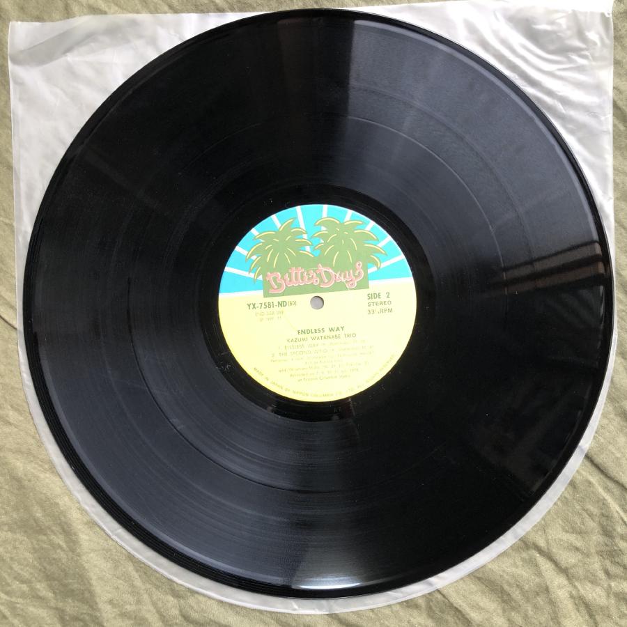 美盤 1977年 国内盤 渡辺香津美 LPレコード エンドレス・ウェイ