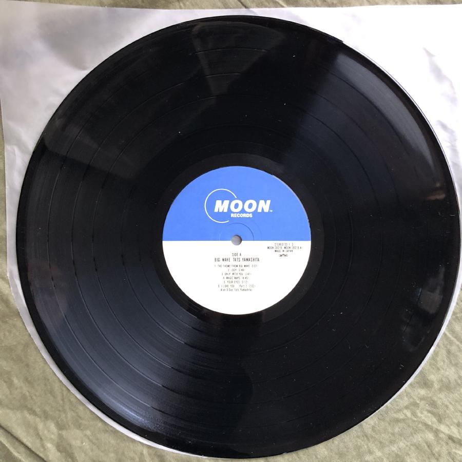 美盤 1984年 オリジナルリリース盤 山下達郎 LPレコード ビッグ