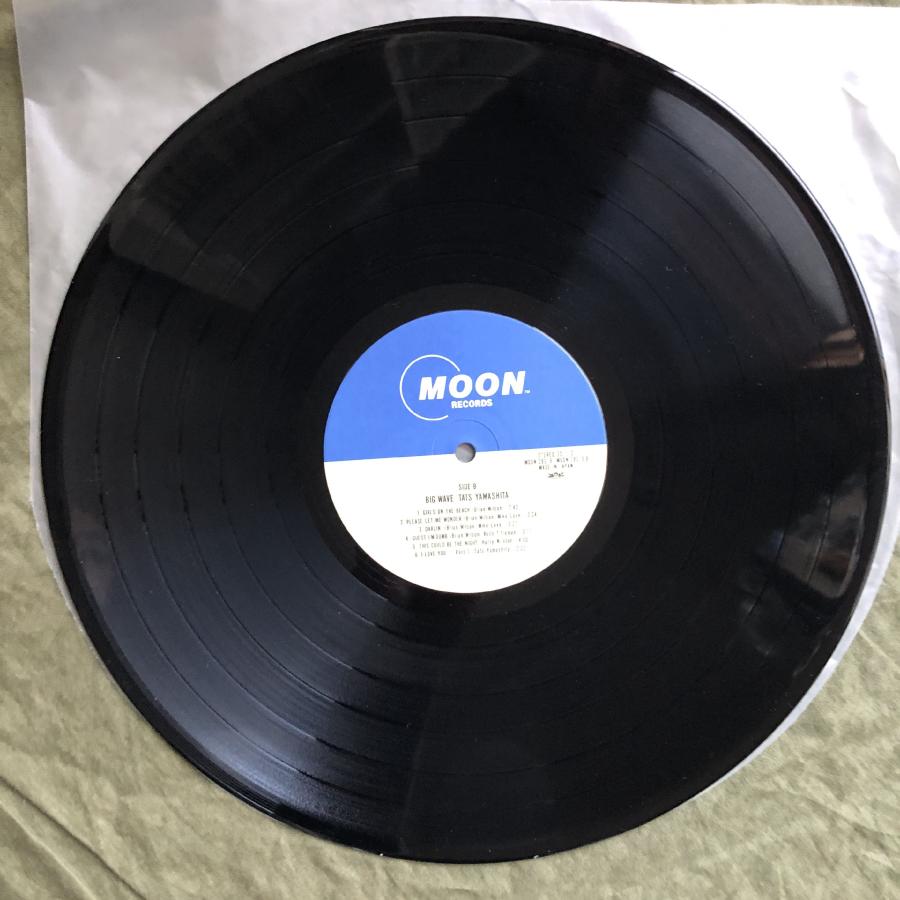 美盤 1984年 オリジナルリリース盤 山下達郎 LPレコード ビッグ