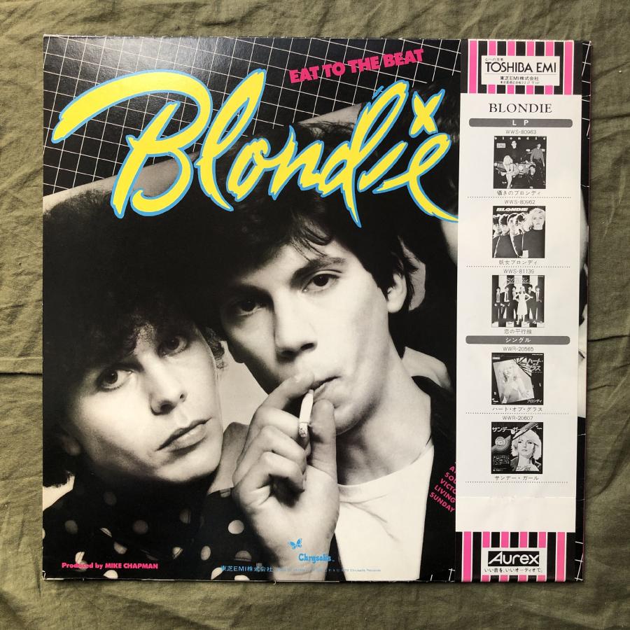 美盤 美ジャケ 1979年 国内盤 ブロンディ Blondie LPレコード 恋の