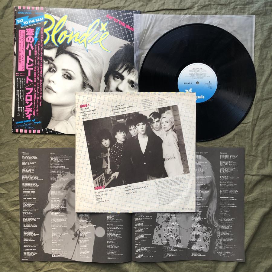 美盤 美ジャケ 1979年 国内盤 ブロンディ Blondie LPレコード 恋の