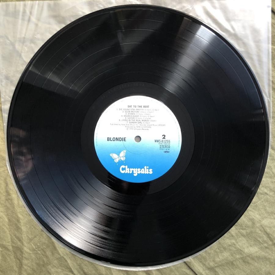 美盤 美ジャケ 1979年 国内盤 ブロンディ Blondie LPレコード 恋の