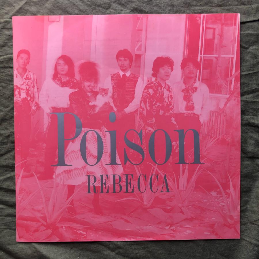 傷なし美盤 良ジャケ 1987年 レベッカ Rebecca LPレコード ポイゾン
