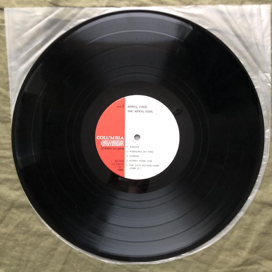 APRYL FOOL レコード　美品 Yahoo!オークション - 美盤 1988年 Reissue エイプリル・フール Apryl