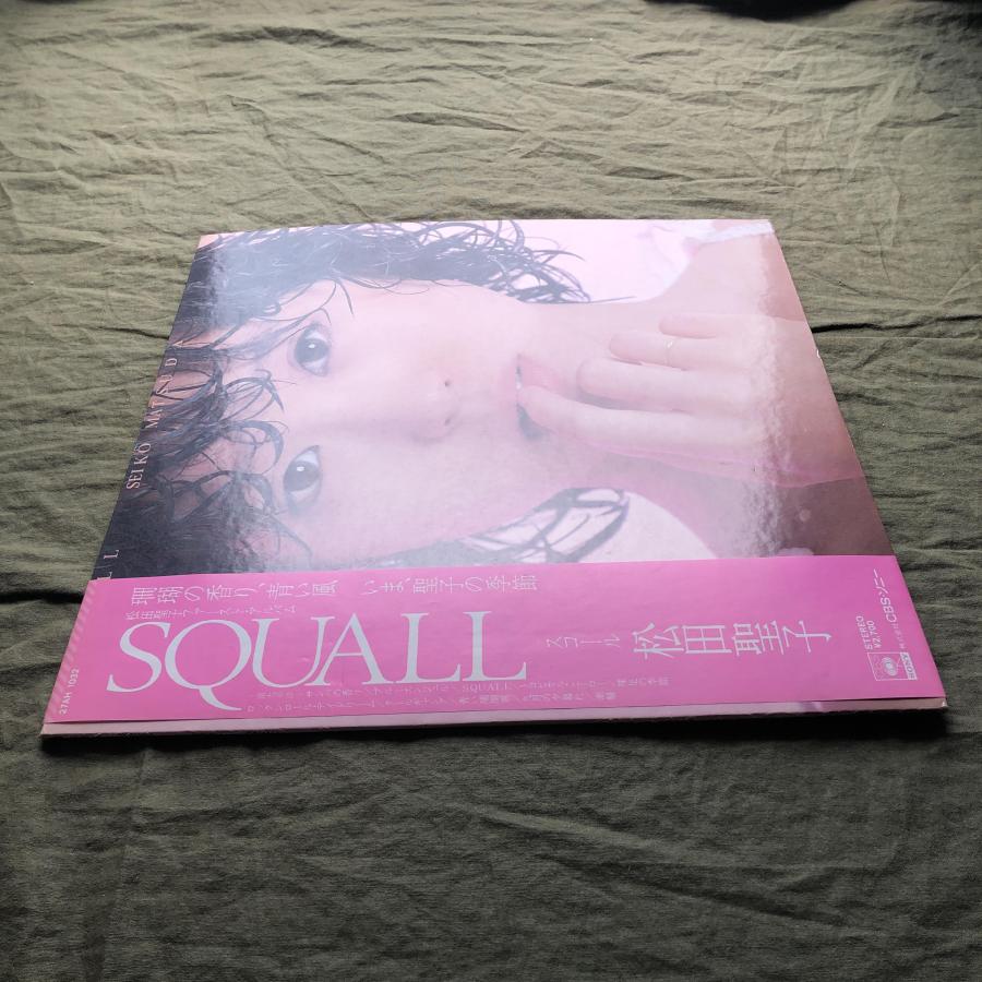 傷なし美盤 1980年 松田聖子 Seiko Matsuda LPレコード スコール