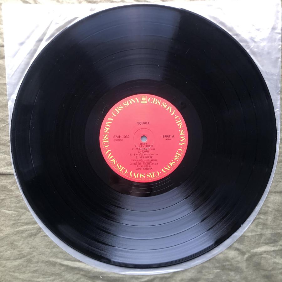 傷なし美盤 1980年 松田聖子 Seiko Matsuda LPレコード スコール