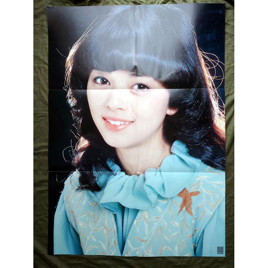 美盤 美ジャケ ポスター付 1978年 岡田奈々 LPレコード バイ・バイ