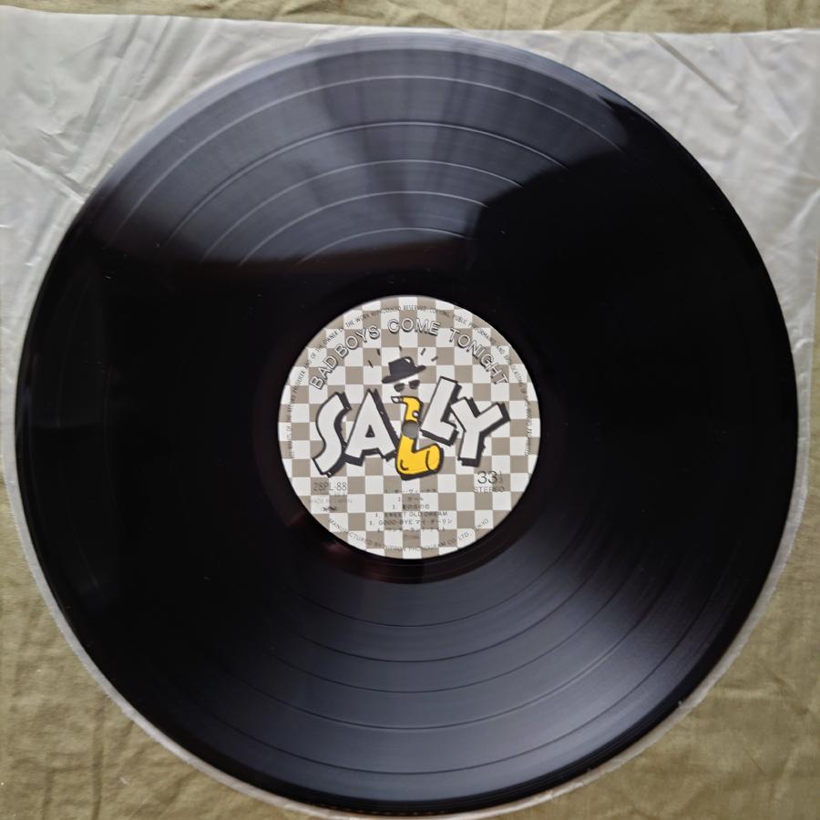 傷なし美盤 良ジャケ 1984年 サリィ Sally LPレコード ファースト Bad