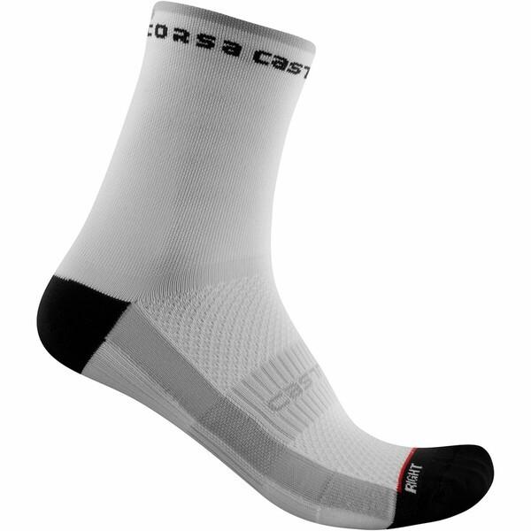 カステリ アクセサリー レディース サイクリング Rosso Corsa 11 Sock Black/White｜asty-shop2｜02