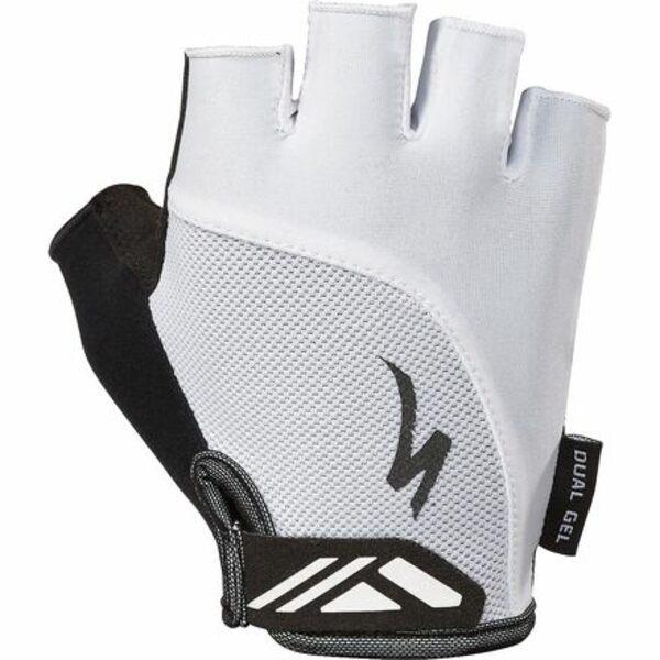営業 スペシャライズド アクセサリー レディース サイクリング 2021A W新作 送料無料 Body Geometry Finger Dual-Gel Short White Glove