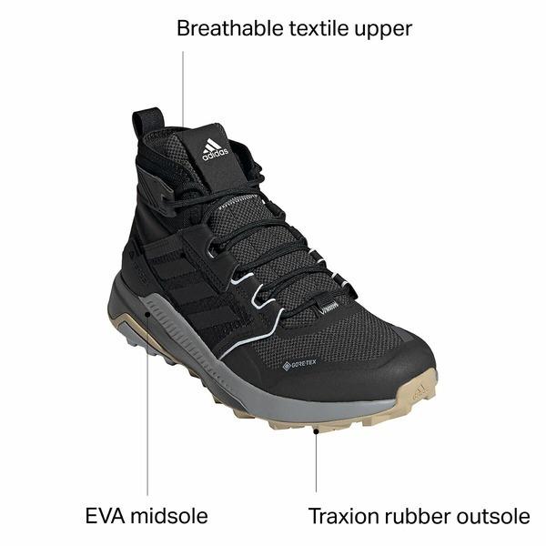 アディダス アウトドア シューズ レディース クライミング・登山 Terrex Trailmaker Mid Hiking Boot Core Black/Core Black/Halo Silver｜asty-shop2｜04