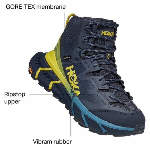 ホッカオネオネ シューズ レディース クライミング・登山 Tennine GTX Hiking Boot Ombre Blue/Green Sheen｜asty-shop2｜04