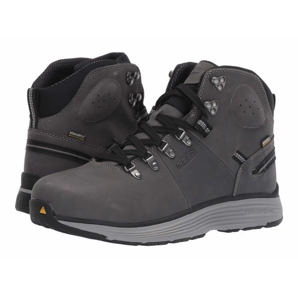 キーン ブーツ レインブーツ シューズ メンズ Manchester 6 Aluminum Toe Wp Forged Iron Black Apaproduction Fr