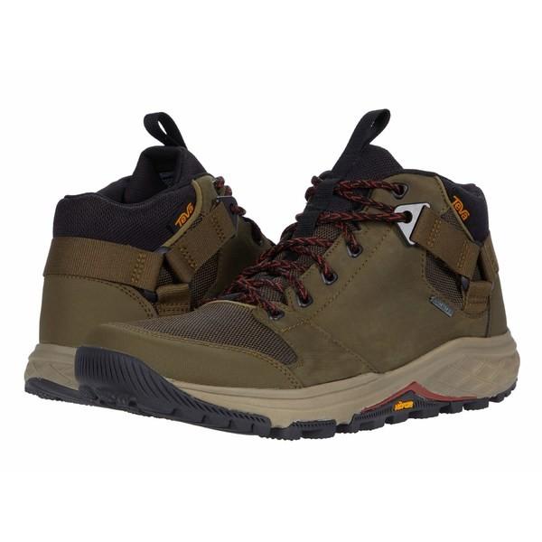 テバ ブーツ レインブーツ シューズ メンズ Grandview Gtx Dark Olive Revoke Teslathemes Com