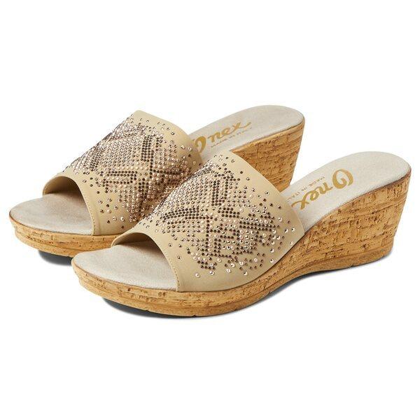 オネックス ヒール シューズ レディース Joline Beige