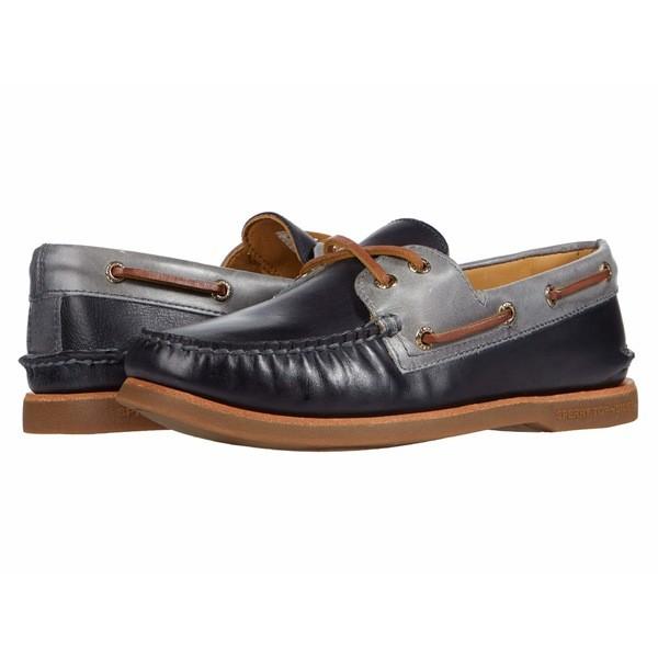 スペリー デッキシューズ シューズ メンズ Gold Cup A O 2 Eye Camden Wild Blue Prayatnonline Org